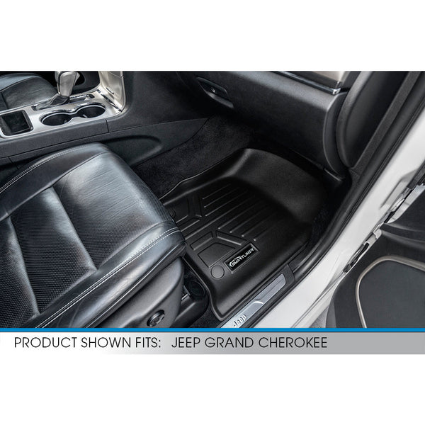 SMARTLINER Custom Fit Floor Liners For 2016-2023 Dodge Durango (with 2nd  Row Bucket Seats)
