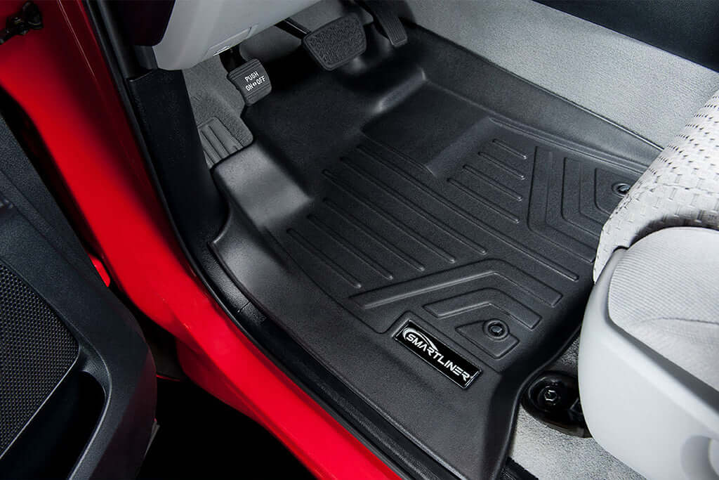 SMARTLINER Custom Fit Floor Liners For 2007-2011 Toyota Tundra CrewMax Cab