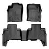 SMARTLINER Custom Fit Floor Liners For 2010-2012 Toyota 4Runner (7 Passenger with 3rd Row Seats)