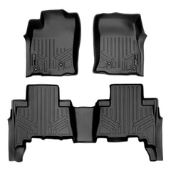 SMARTLINER Custom Fit Floor Liners For 2010-2012 Toyota 4Runner (5 Passenger without Sliding Rear Tray)