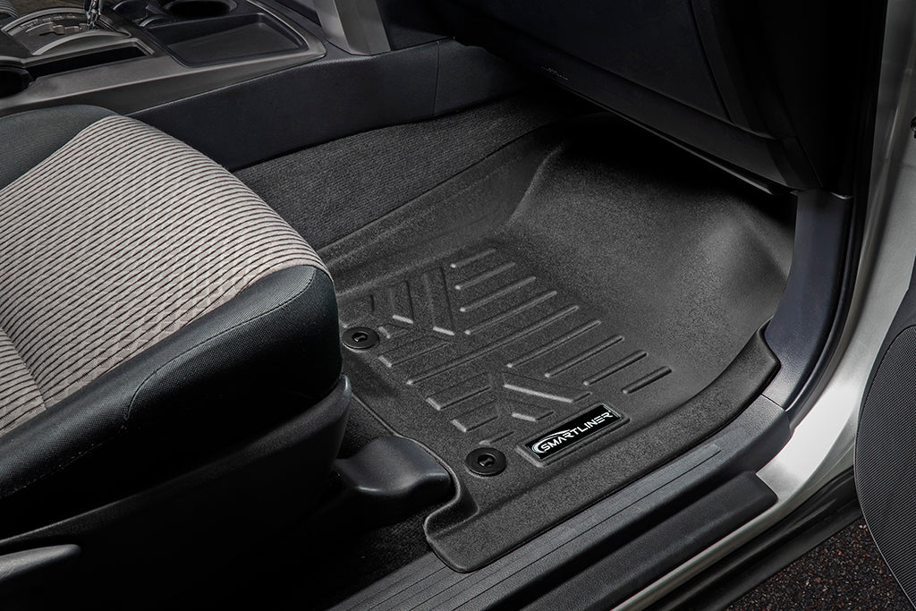 SMARTLINER Custom Fit Floor Liners For 2013-2024 Toyota 4Runner (5 Passenger Model without Sliding Rear Tray)