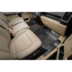 SMARTLINER Smart Coverage™ Custom Fit Floor Liners For 2015-2024 Ford F-150 with 1st Row Bucket Seats & 2nd Row Under Seat Storage (Vinyl Flooring)