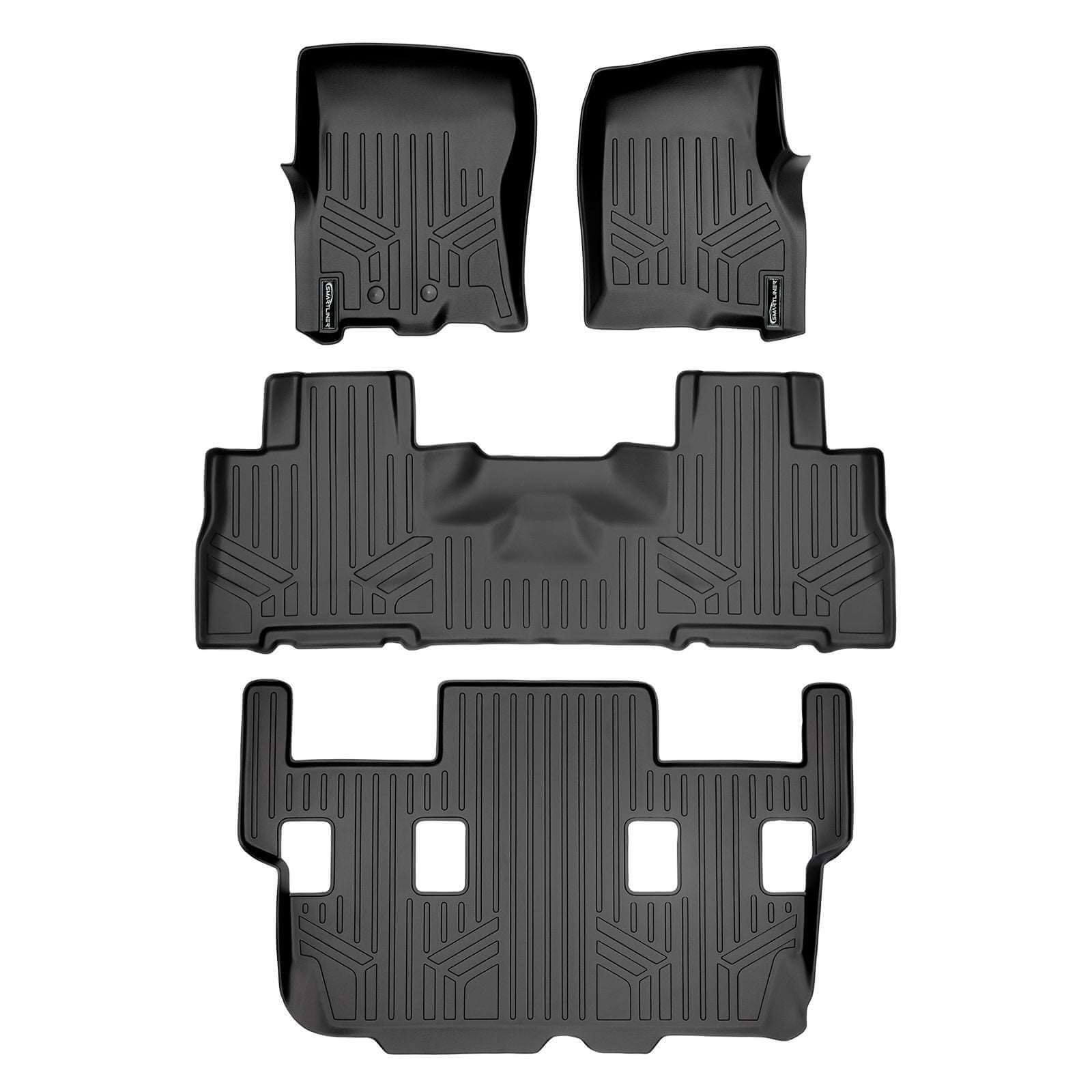 SMARTLINER Custom Fit for 11-17 Expedition/Navigator with 2nd Row Bucket Seats (No Console) - Smartliner USA