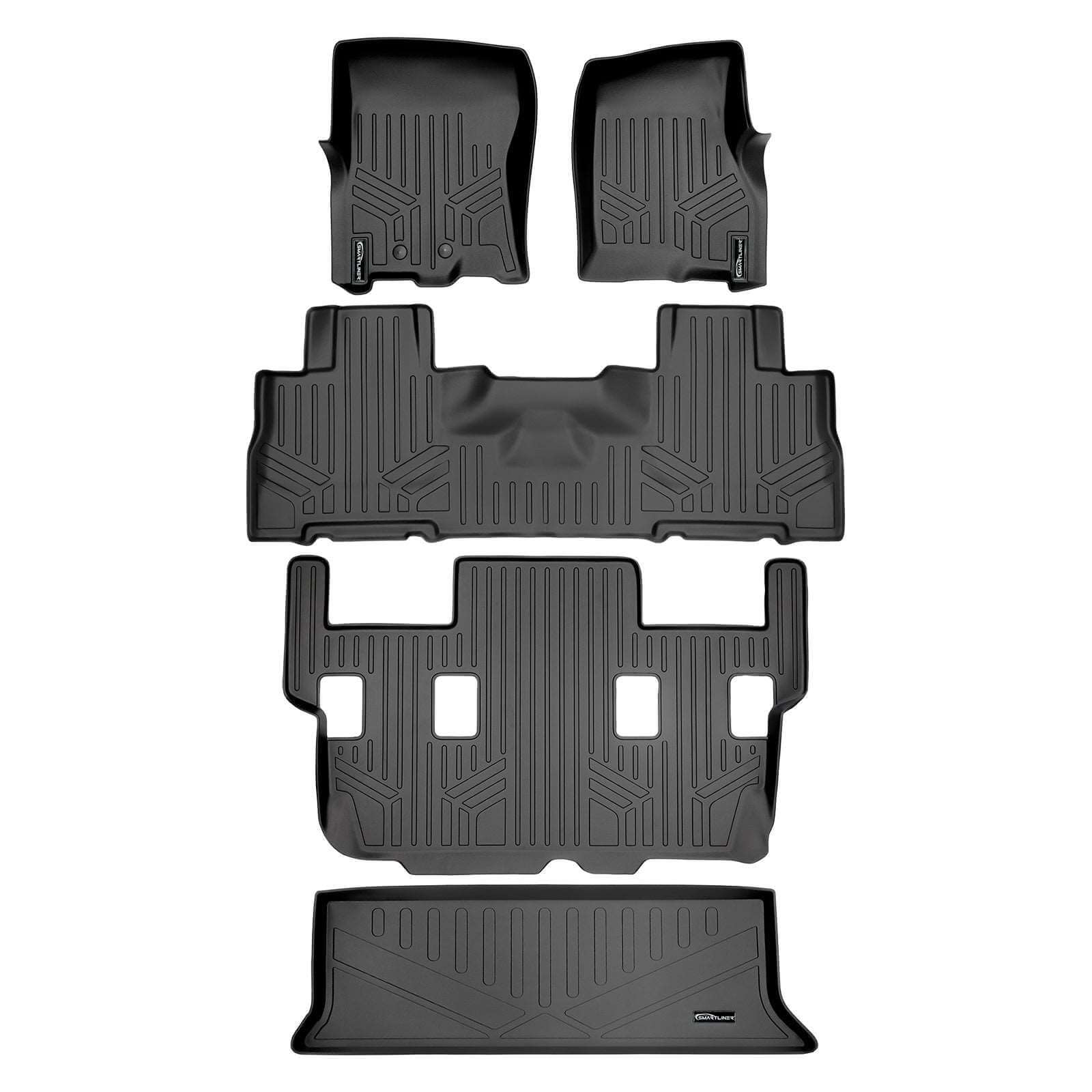 SMARTLINER Custom Fit for 11-17 Expedition/Navigator with 2nd Row Bucket Seats (No Console) - Smartliner USA