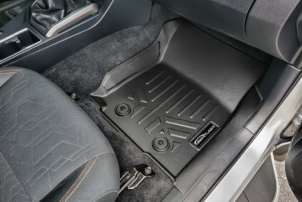 SmartCoverage™ Custom Fit Floor Liners For 2018-2023 Toyota Tacoma with Manual Transmission