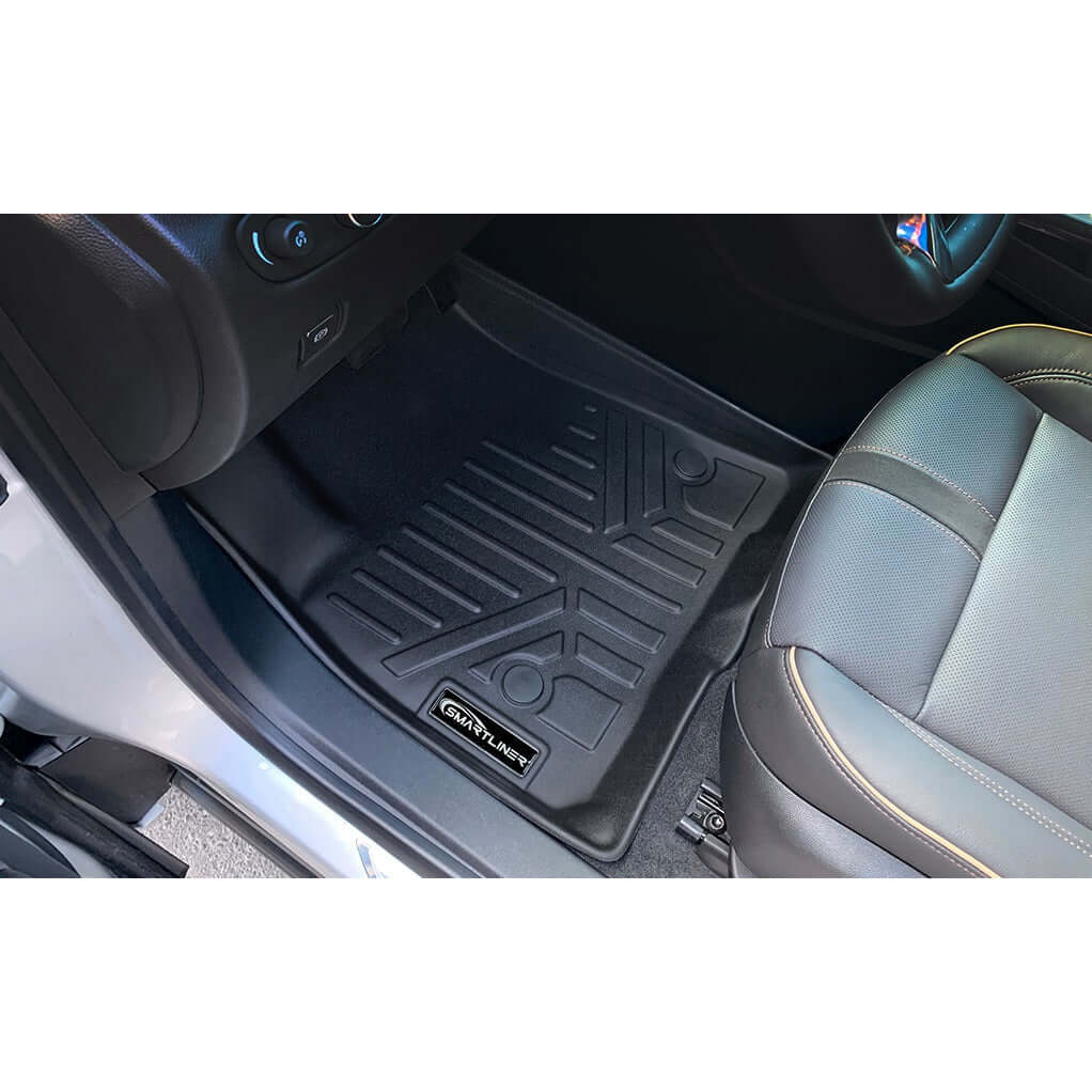 SMARTLINER Custom Fit Floor Liners For Black for 2017-2023 GMC Acadia (6Passenger)