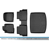 SMARTLINER Custom Fit Floor Liners For 2017-2022 Honda CR-V