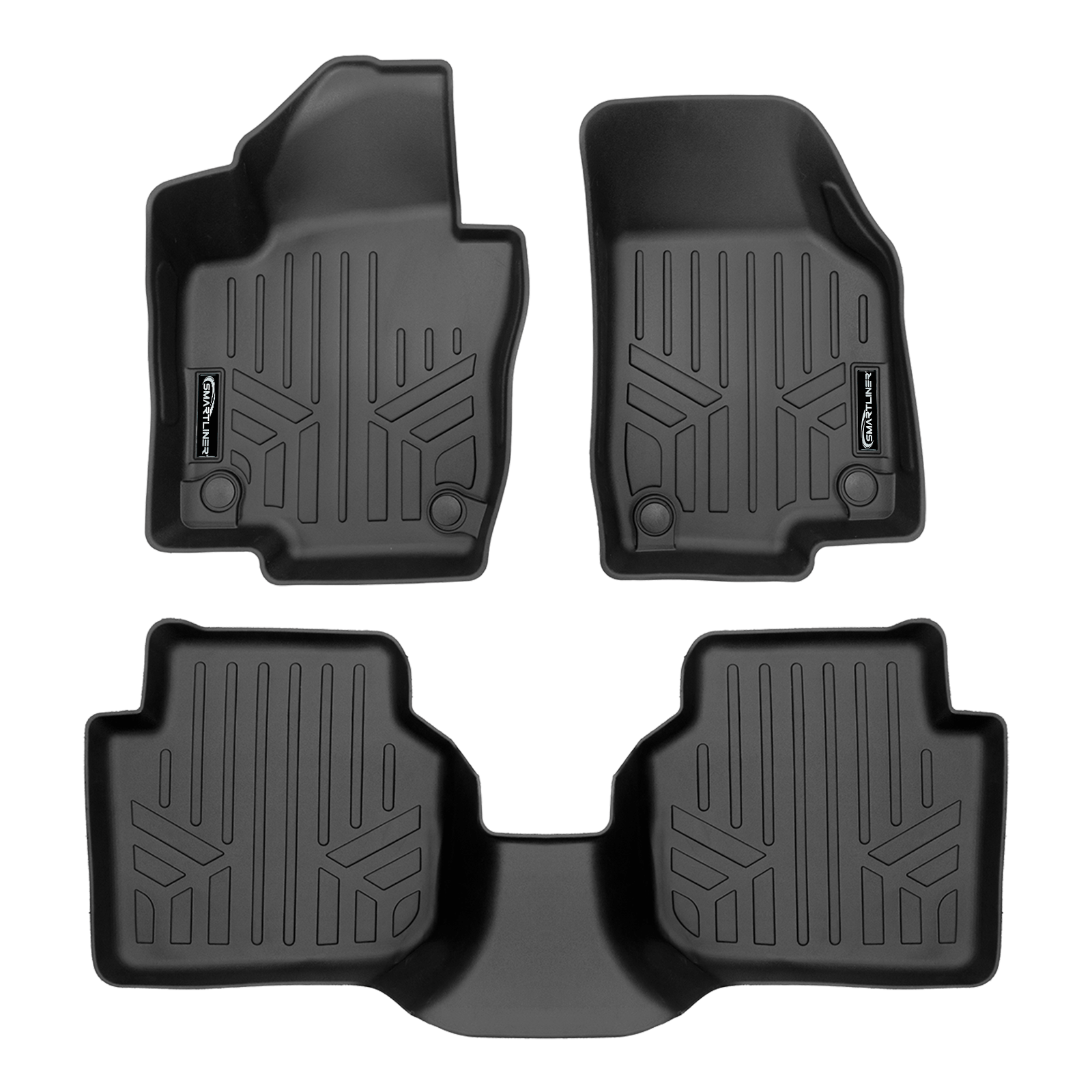 SMARTLINER Custom Fit Floor Liners For 2012-2019 Volkswagen Passat (Automatic Transmission)