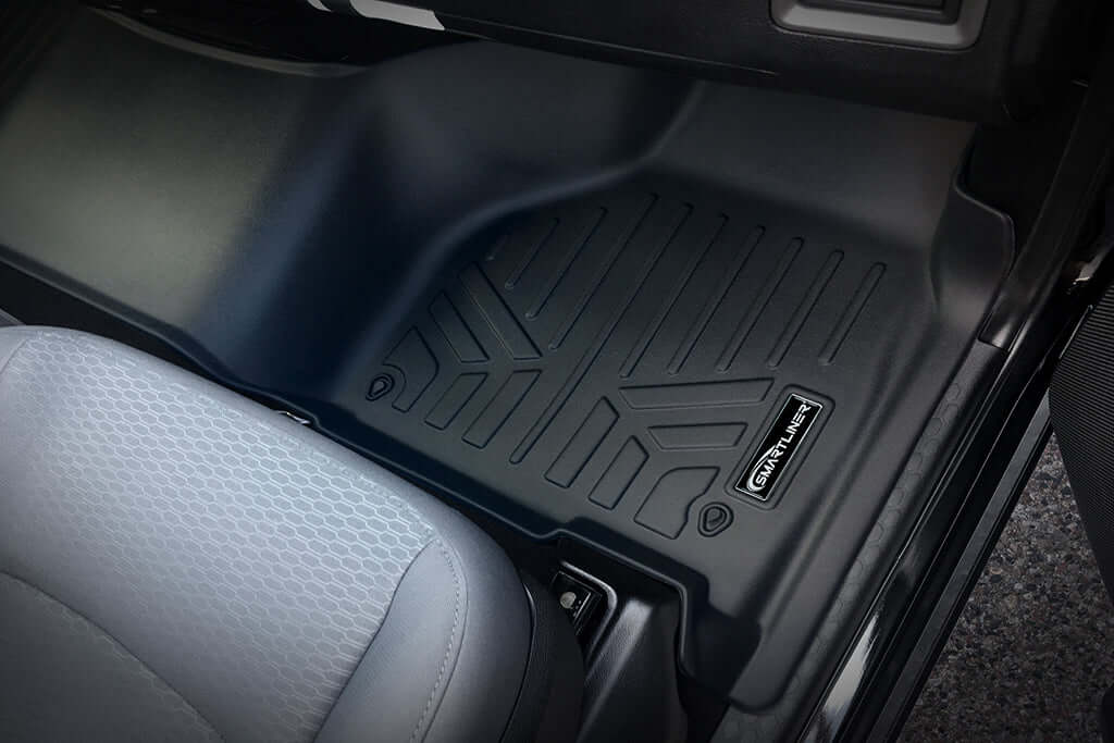 SMARTLINER Custom Fit Floor Liners For 2019-2024 RAM 1500 Regular Cab With First Row Bench Seat and Over The Hump Coverage