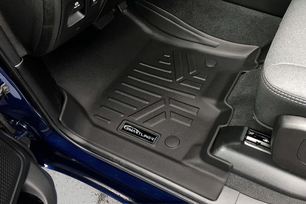 SmartCoverage™ Custom Fit Floor Liners For 2019-2024 Ram 1500 Crew Cab without Rear Underseat Storage Box