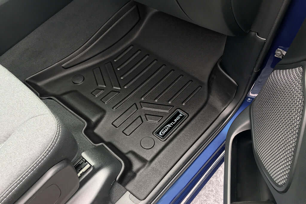 SmartCoverage™ Custom Fit Floor Liners For 2019-2024 Ram 1500 Crew Cab without Rear Underseat Storage Box