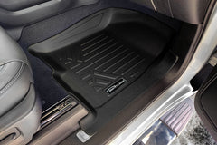 SMARTLINER Custom Fit Floor Liners Compatible With 2020-2024 Chevrolet Silverado 2500 HD | 3500 HD (Double Cab|Carpeted Flooring|1st Row Bucket Seats|with 2nd Row Underseat Storage)