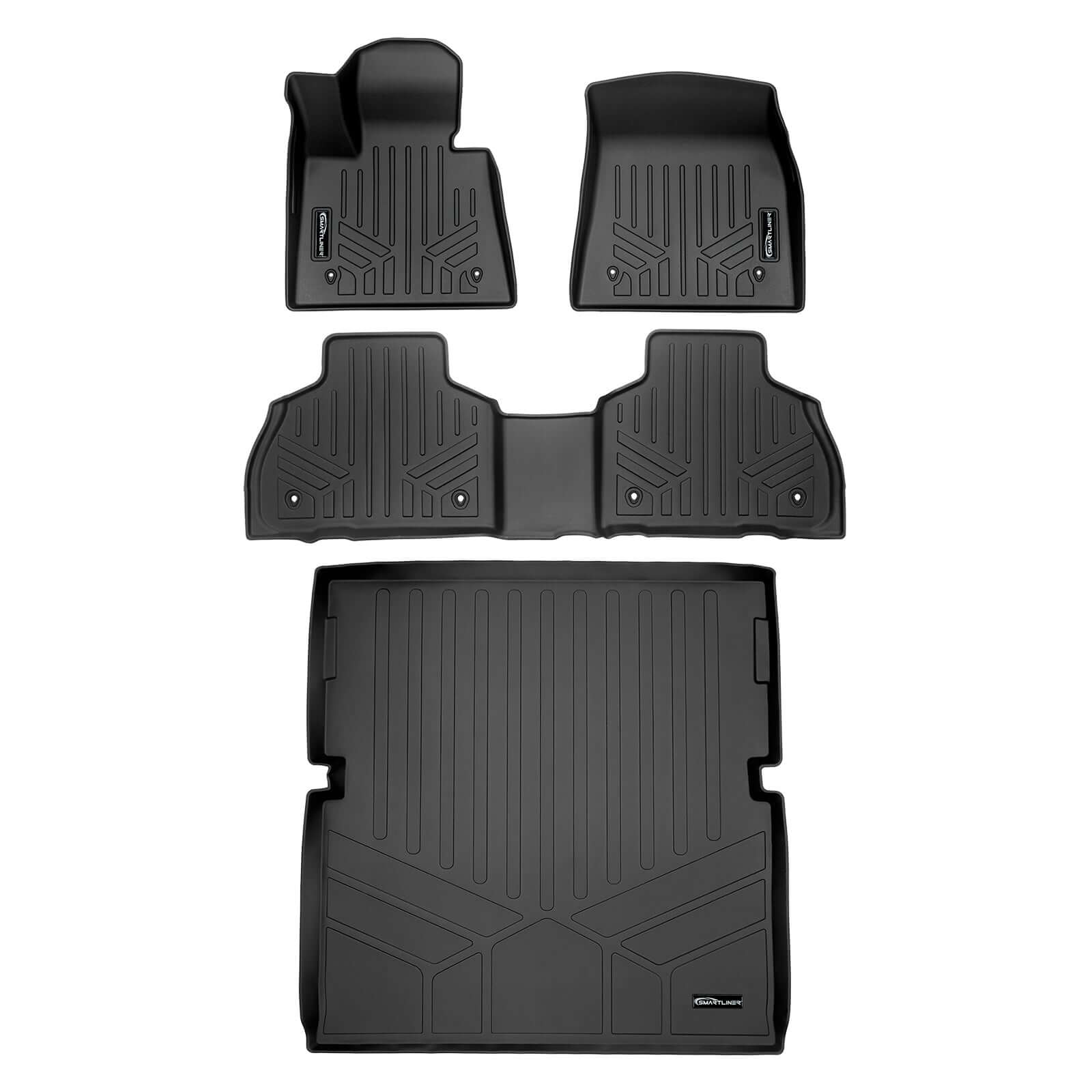 SMARTLINER Custom Fit Floor Liners For 2019-2025 BMW X7