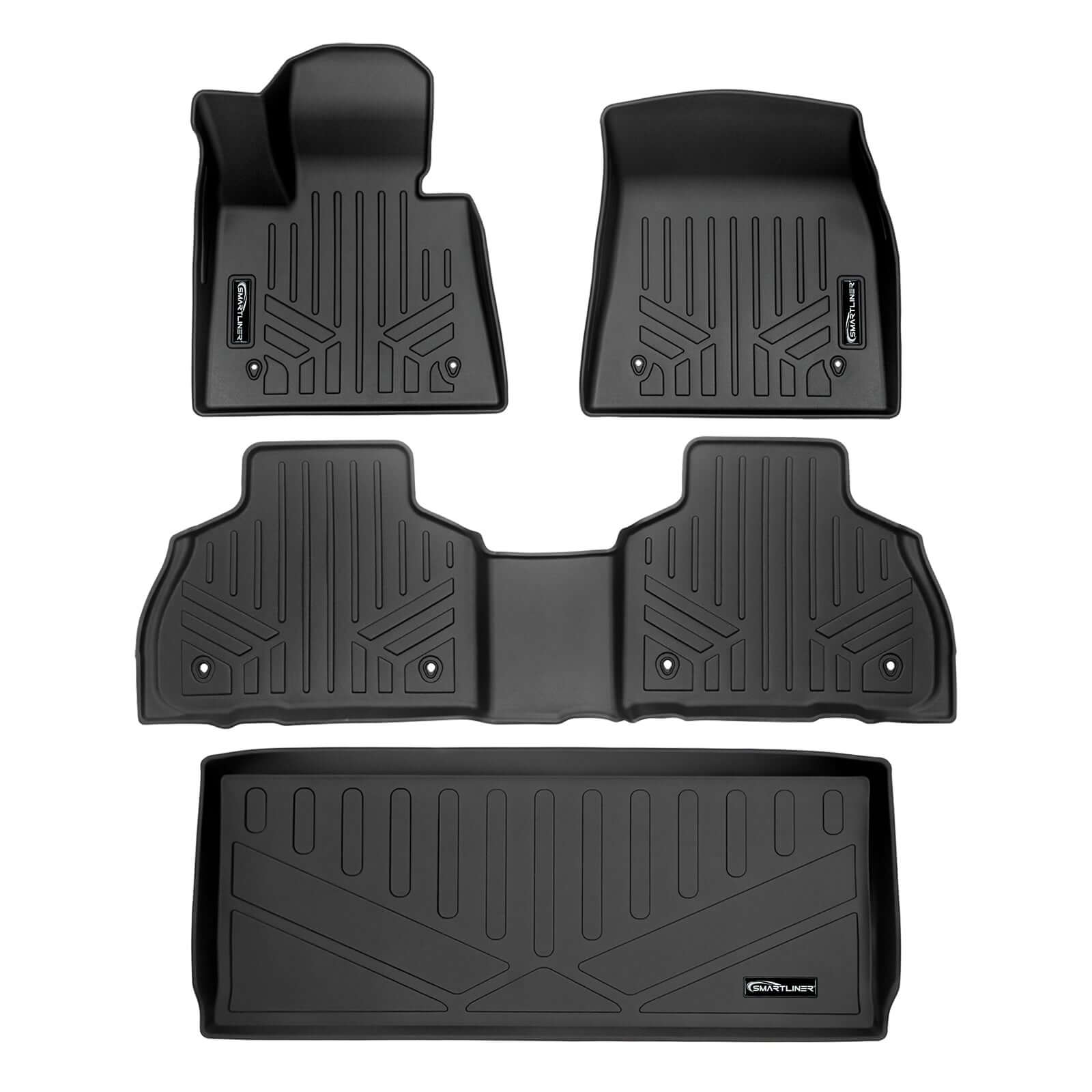 SMARTLINER Custom Fit Floor Liners For 2019-2025 BMW X7