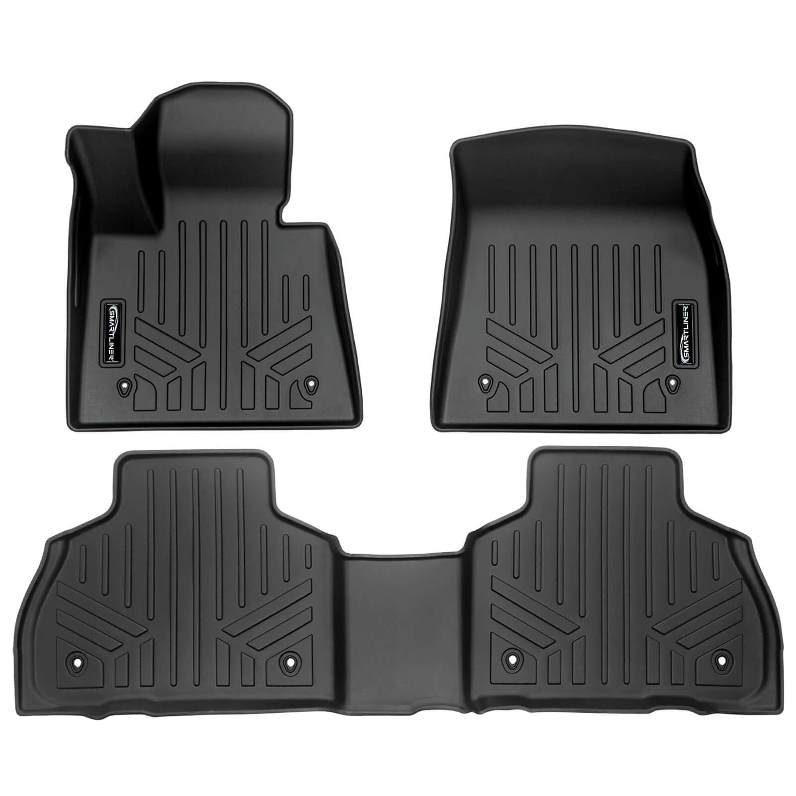 SMARTLINER Custom Fit Floor Liners For 2019-2025 BMW X7