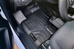 SMARTLINER Custom Fit Floor Liners For 2019-2025 Ford Ranger SuperCab with Vinyl Flooring