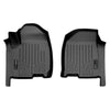 SMARTLINER Smart Coverage™ Custom Fit Floor Liners For 2019-2024 Chevrolet Silverado 1500 Crew Cab with Vinyl Flooring and 1st Row Bench Seat (No OTH Coverage) and 2nd Row Underseat Storage