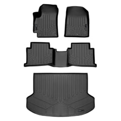 SMARTLINER Custom Fit Floor Liners For 2024 Kia Seltos with Cargo Area in Upper Position