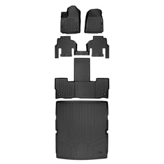 SMARTLINER Custom Fit Floor Liners For 2022-2024 Jeep Wagoneer (7 Passenger Model)