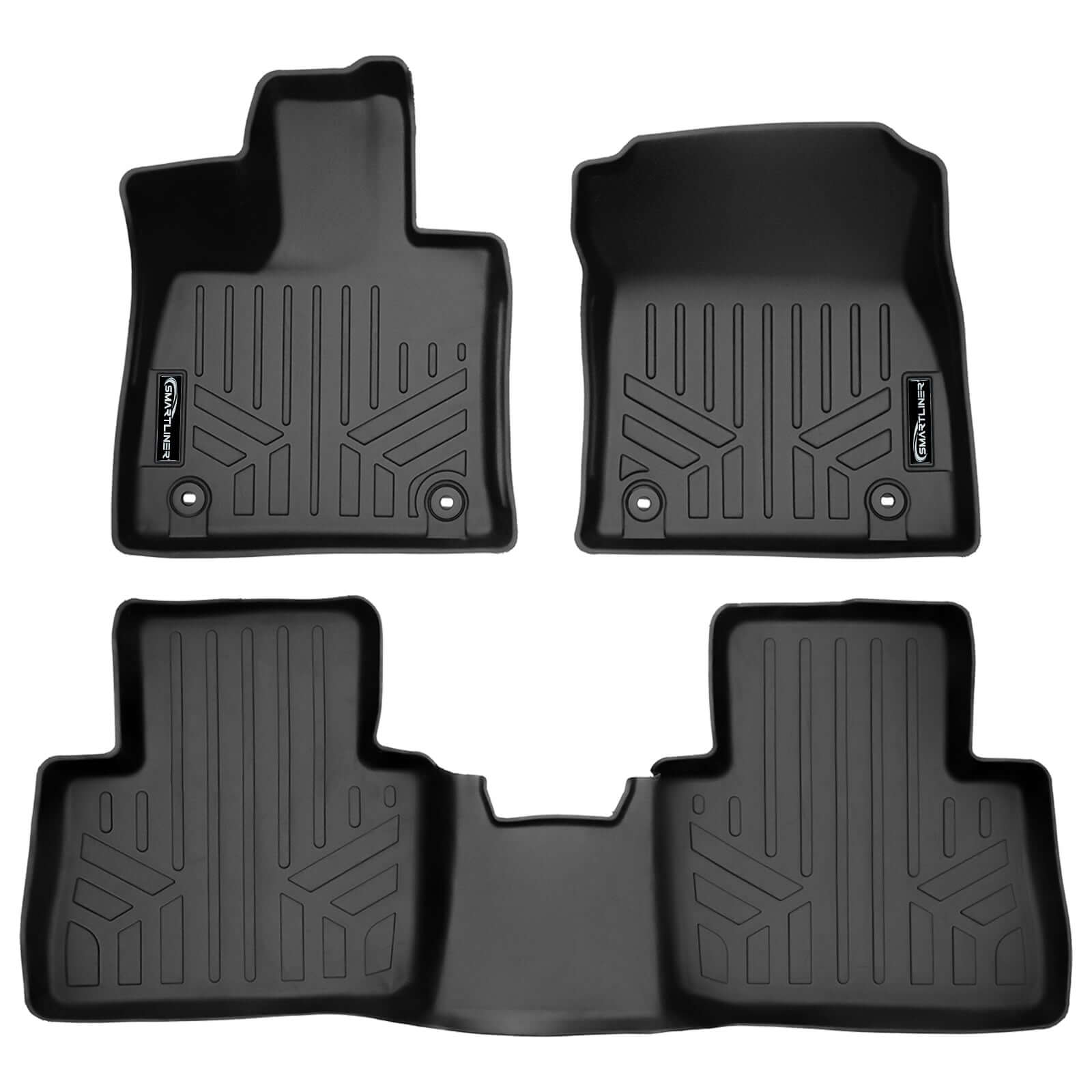 SMARTLINER Custom Fit Floor Liners For 2022-2025 Lexus NX PHEV (Plug-In Hybrid Models)