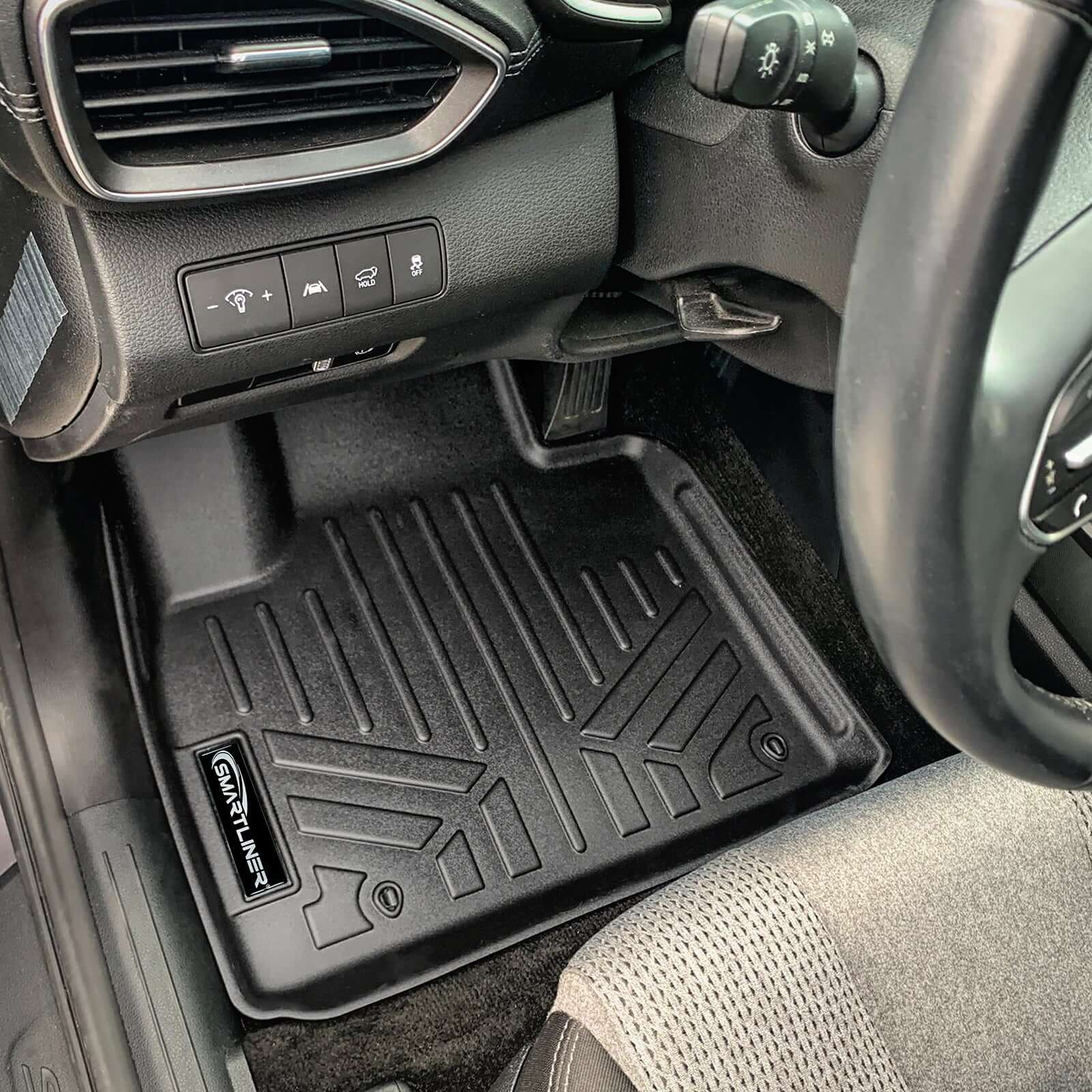 SMARTLINER Custom Fit Floor Liners For 2021-2025 Hyundai Santa Fe PHEV (Only Fits Hybrid Models)