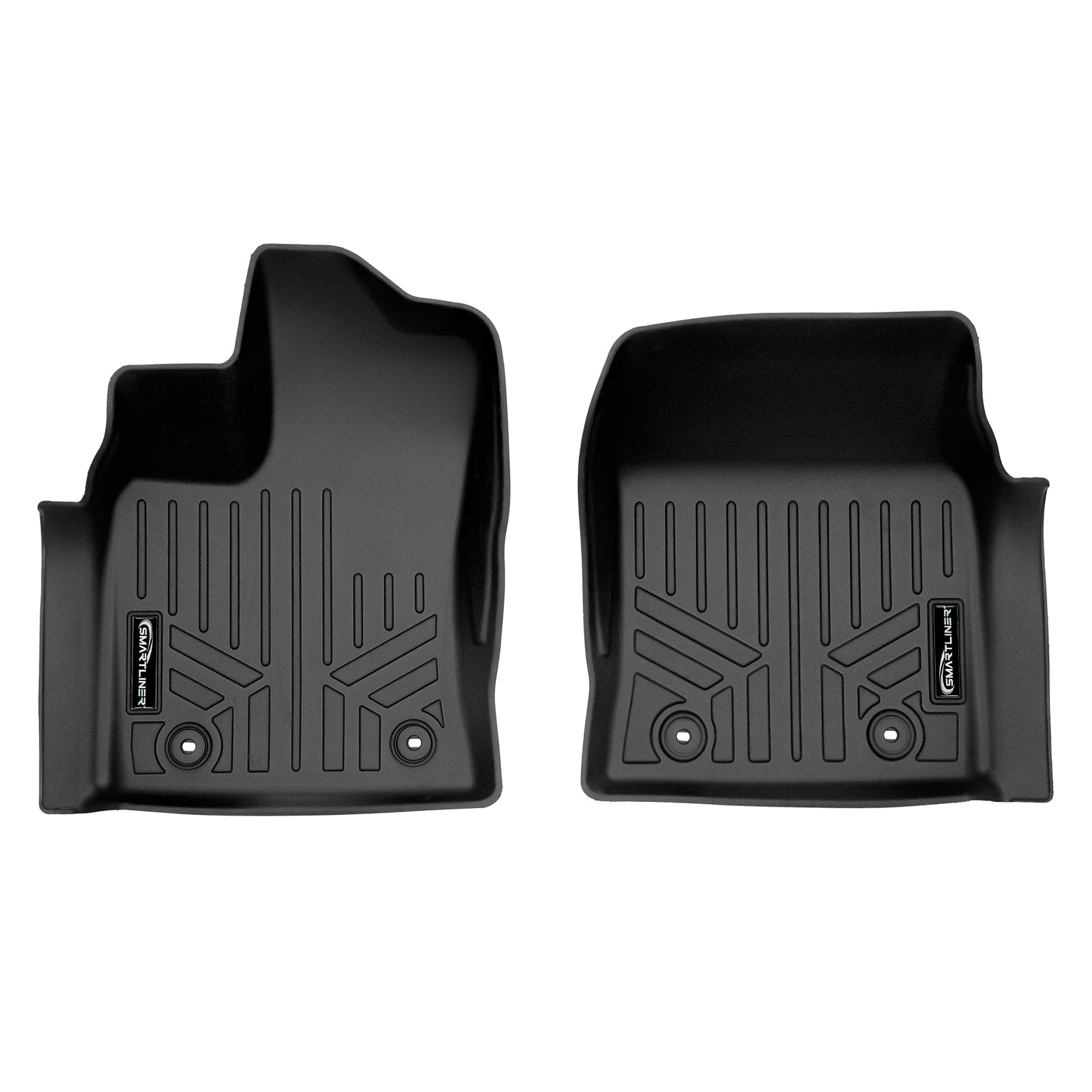 SMARTLINER Custom Fit Floor Liners For 2022-2024 Toyota Tundra (Extended Cab/ Double Cab) with Underseat Storage