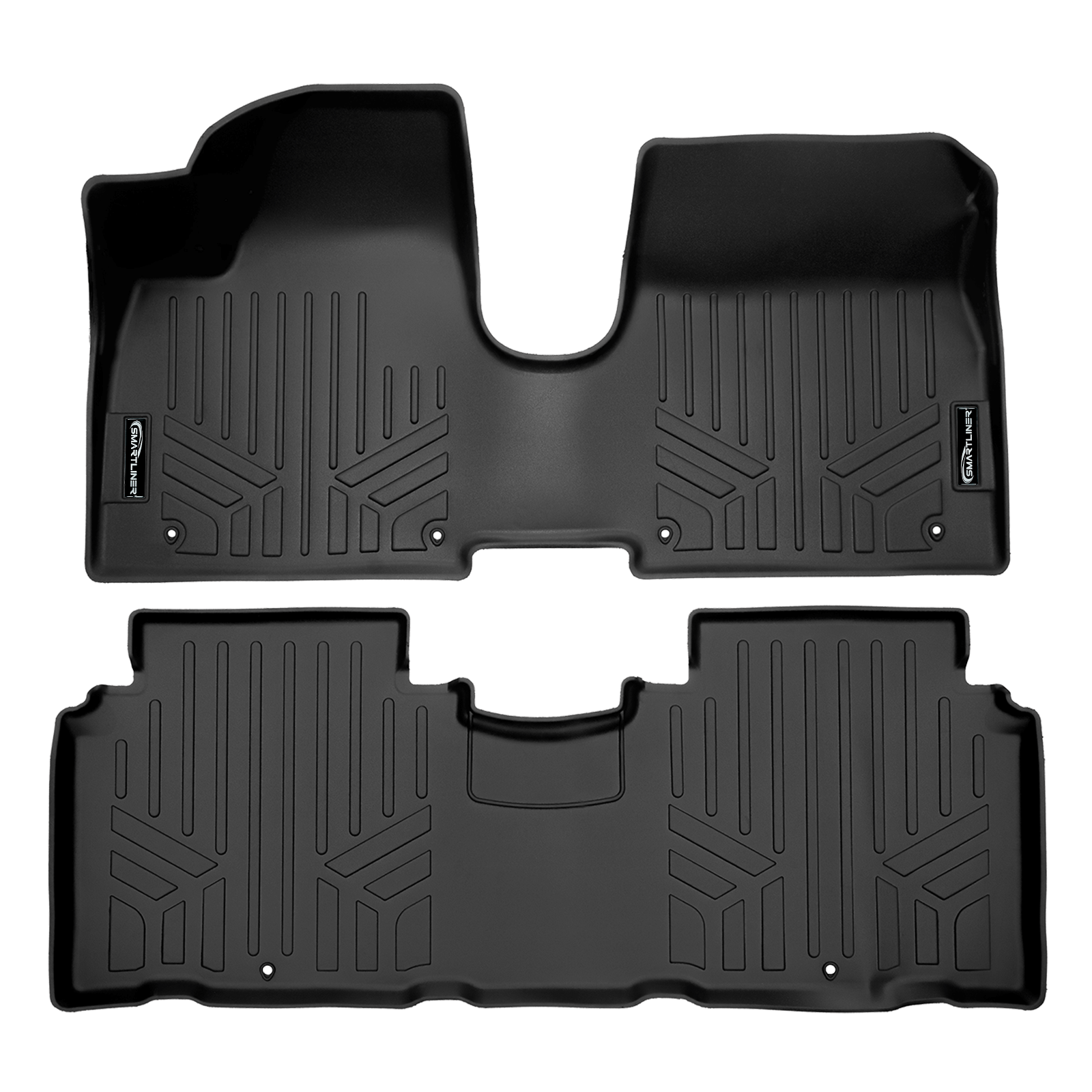 SMARTLINER Custom Fit Floor Liners For 2022-2025 Hyundai IONIQ 5 with moveable console