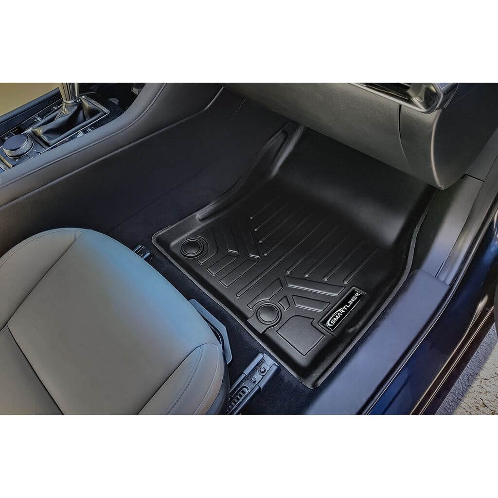 SMARTLINER Custom Fit Floor Liners For 2019-2024 Mazda 3 FWD (Hatchback)