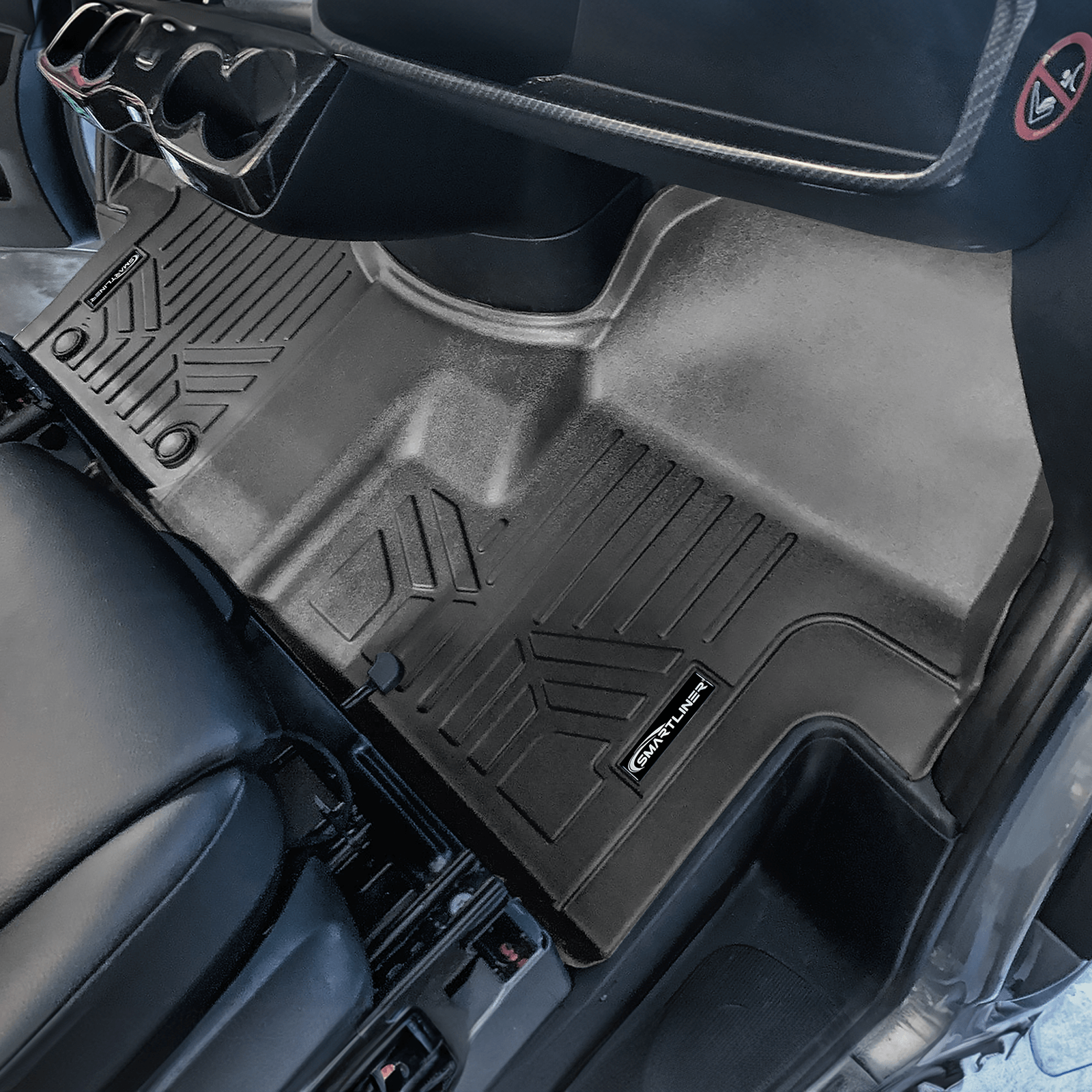 SMARTLINER Custom Fit Floor Liners For 2019-2024 Mercedes-Benz Sprinter (Cab Chassis)