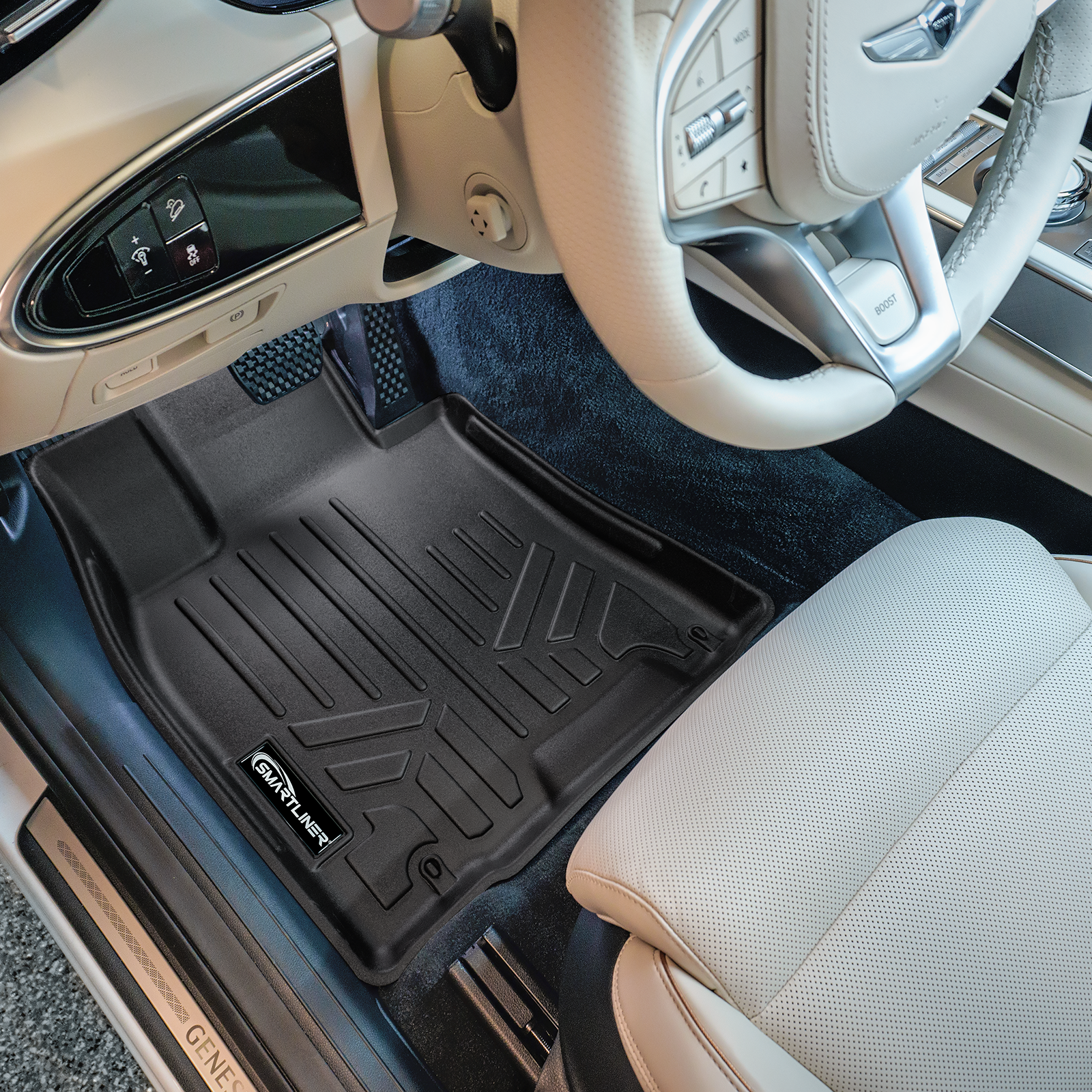 SMARTLINER Custom Fit Floor Liners For 2022-2025 Genesis GV70