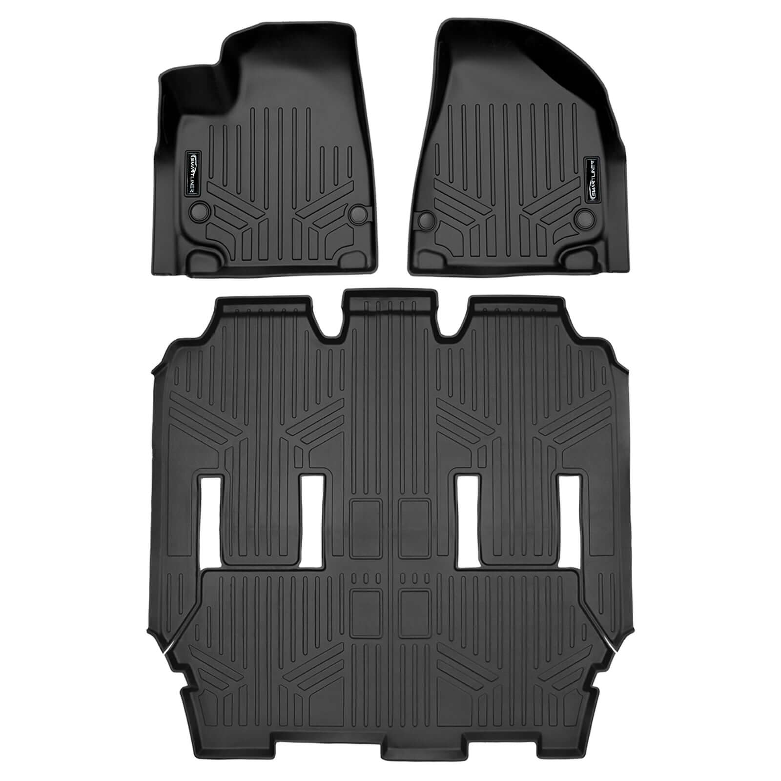 SMARTLINER Custom Fit Floor Liners For 2021-2024 Pacifica Pinnacle Hybrid