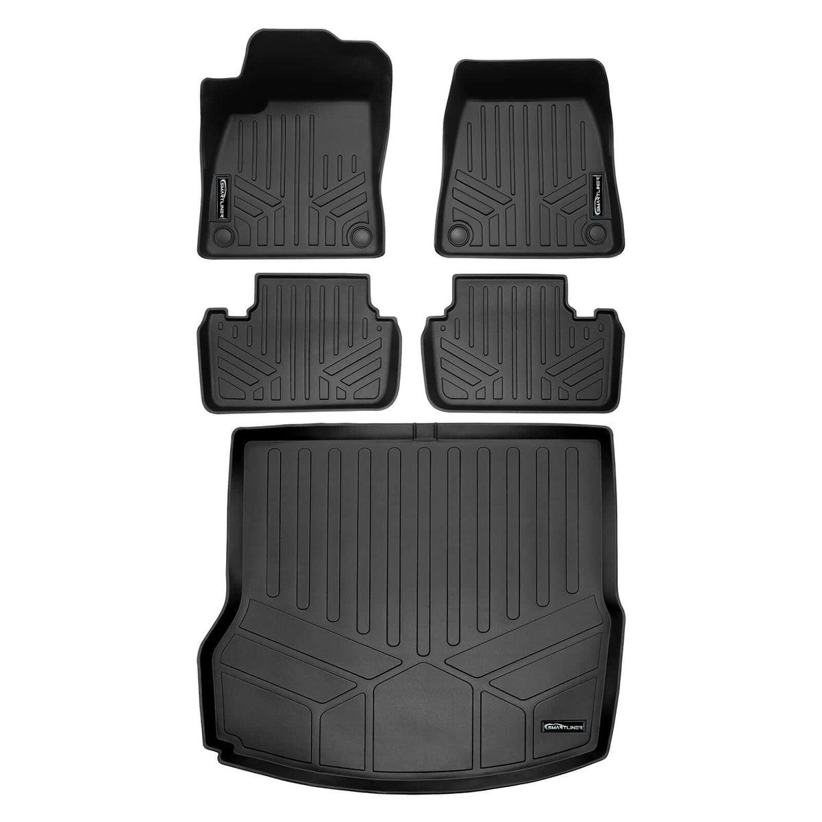 SMARTLINER Custom Fit Floor Liners For 2022-2024 Polestar 2