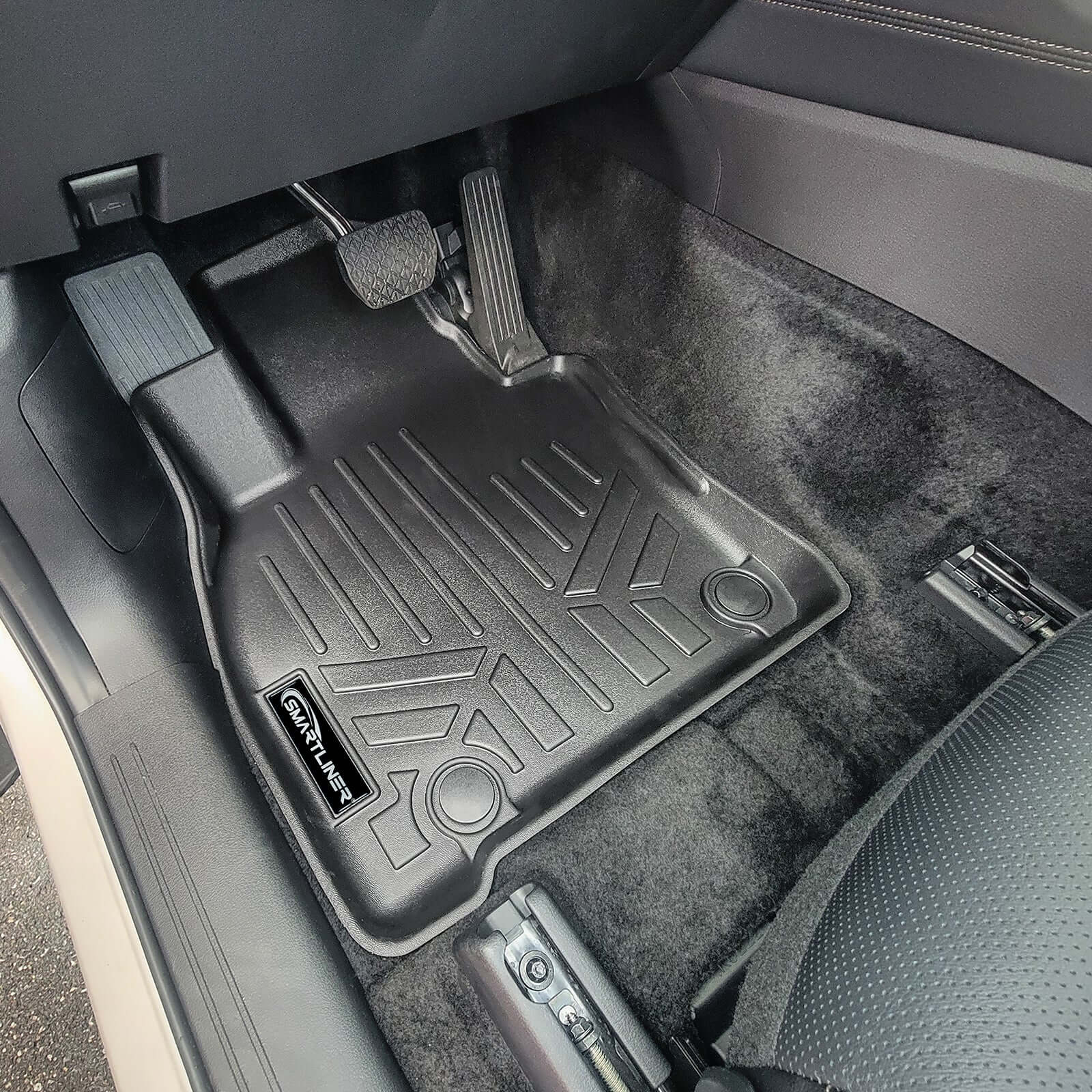 SMARTLINER Custom Fit Floor Liners For 2024 Mazda CX-90 (Only Fits 2nd Row Bench)