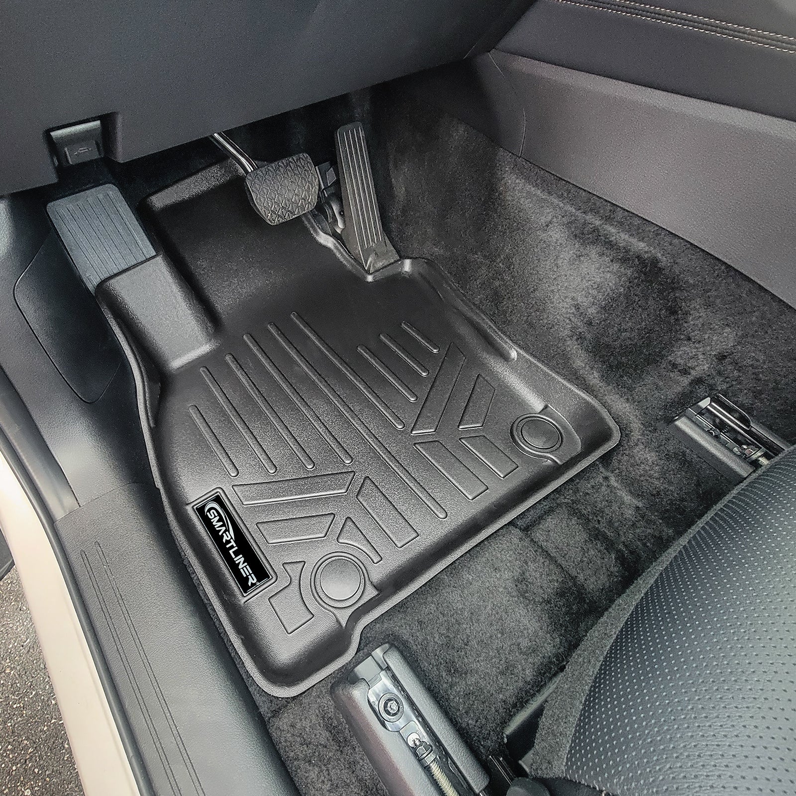 SMARTLINER Custom Fit Floor Liners For 2024 Mazda CX-90 (Only Fits 2nd Row Bucket Seats With No Center Console)