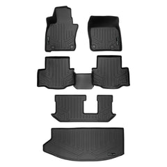 SMARTLINER Custom Fit Floor Liners For 2024 Mazda CX-90 (Only Fits 2nd Row Bucket Seats With No Center Console)