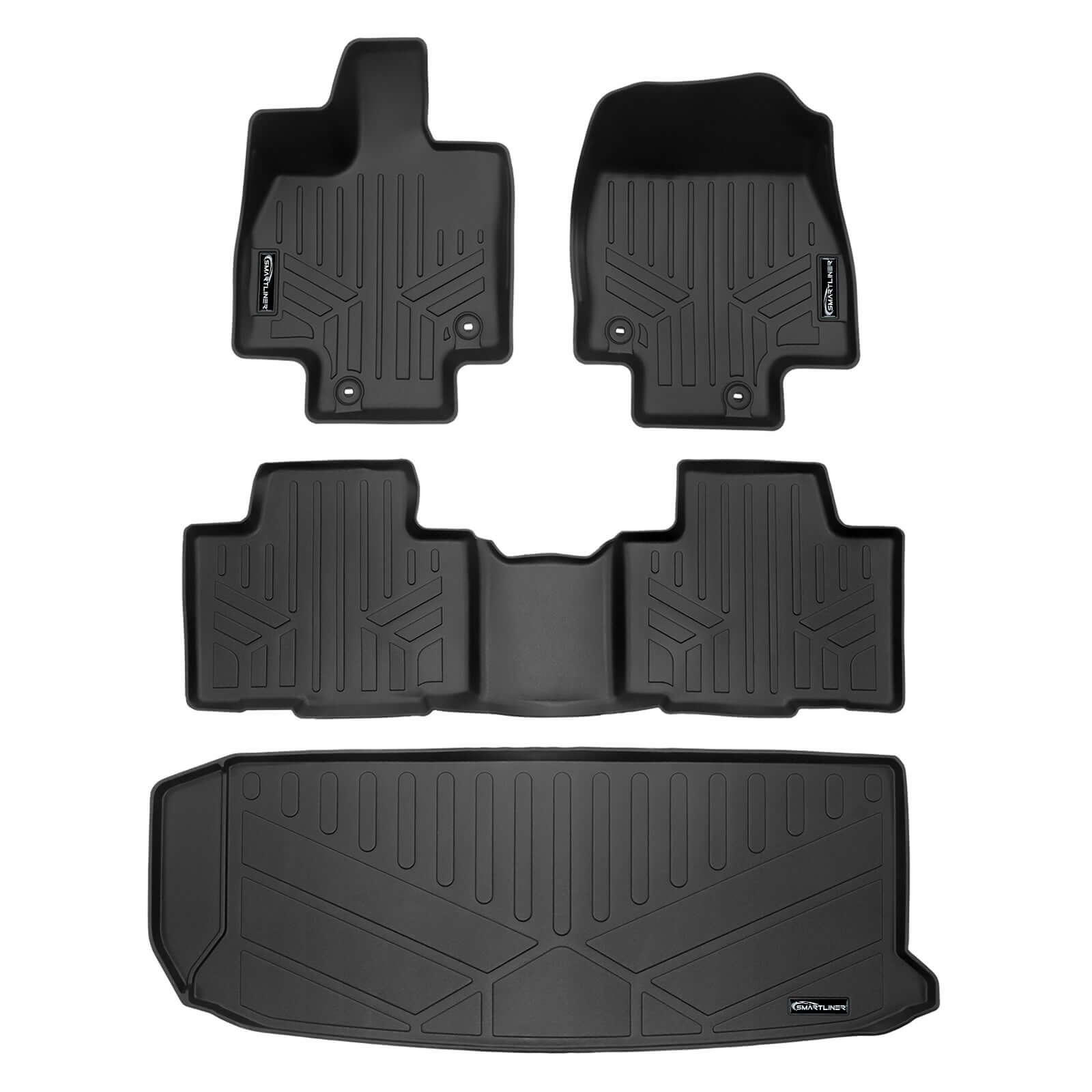 SMARTLINER Custom Fit Floor Liners For 2024 Toyota  Grand Highlander Hybrid