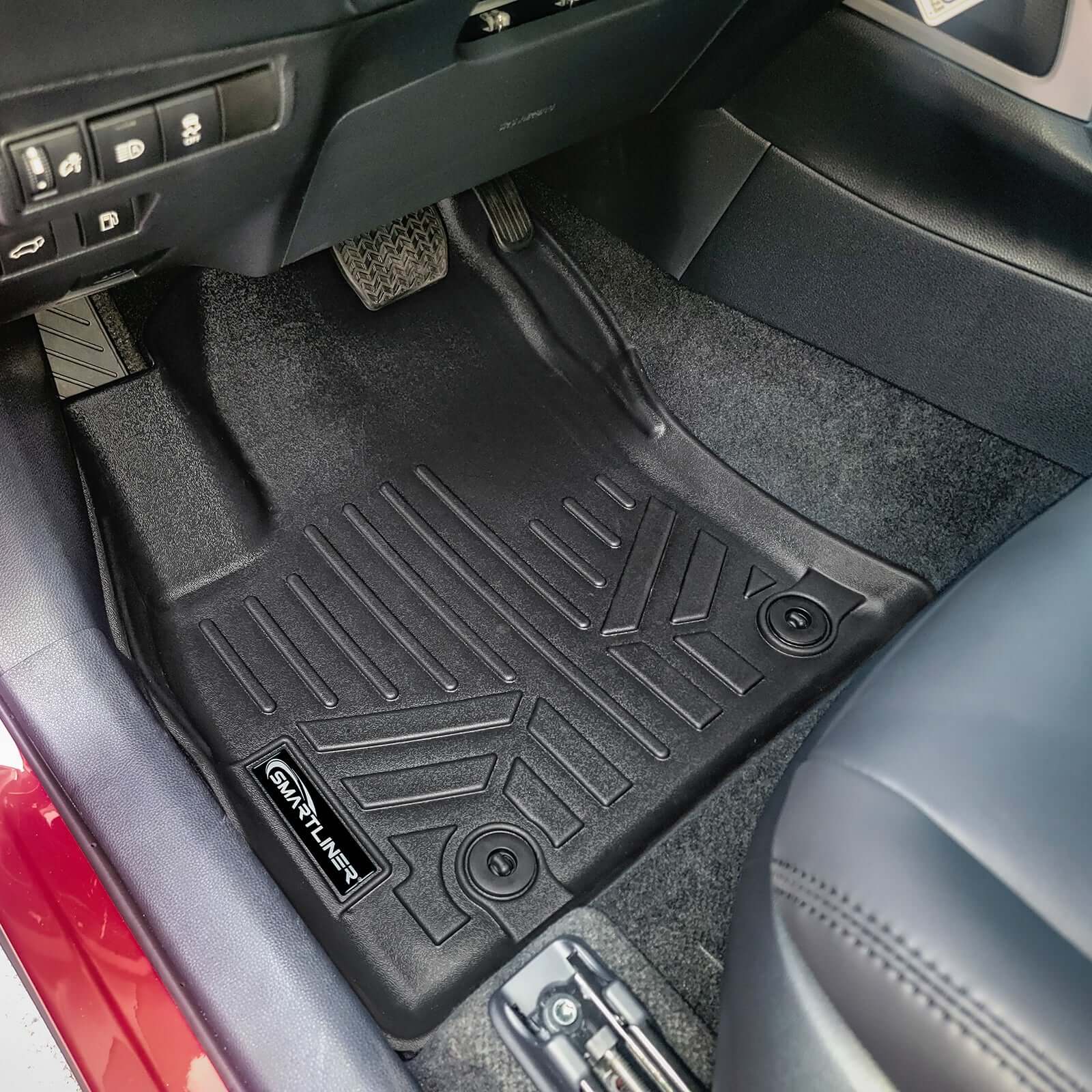 SMARTLINER Custom Fit Floor Liners For 2023-2024 Toyota Corolla Cross Hybrid (Fits AWD)