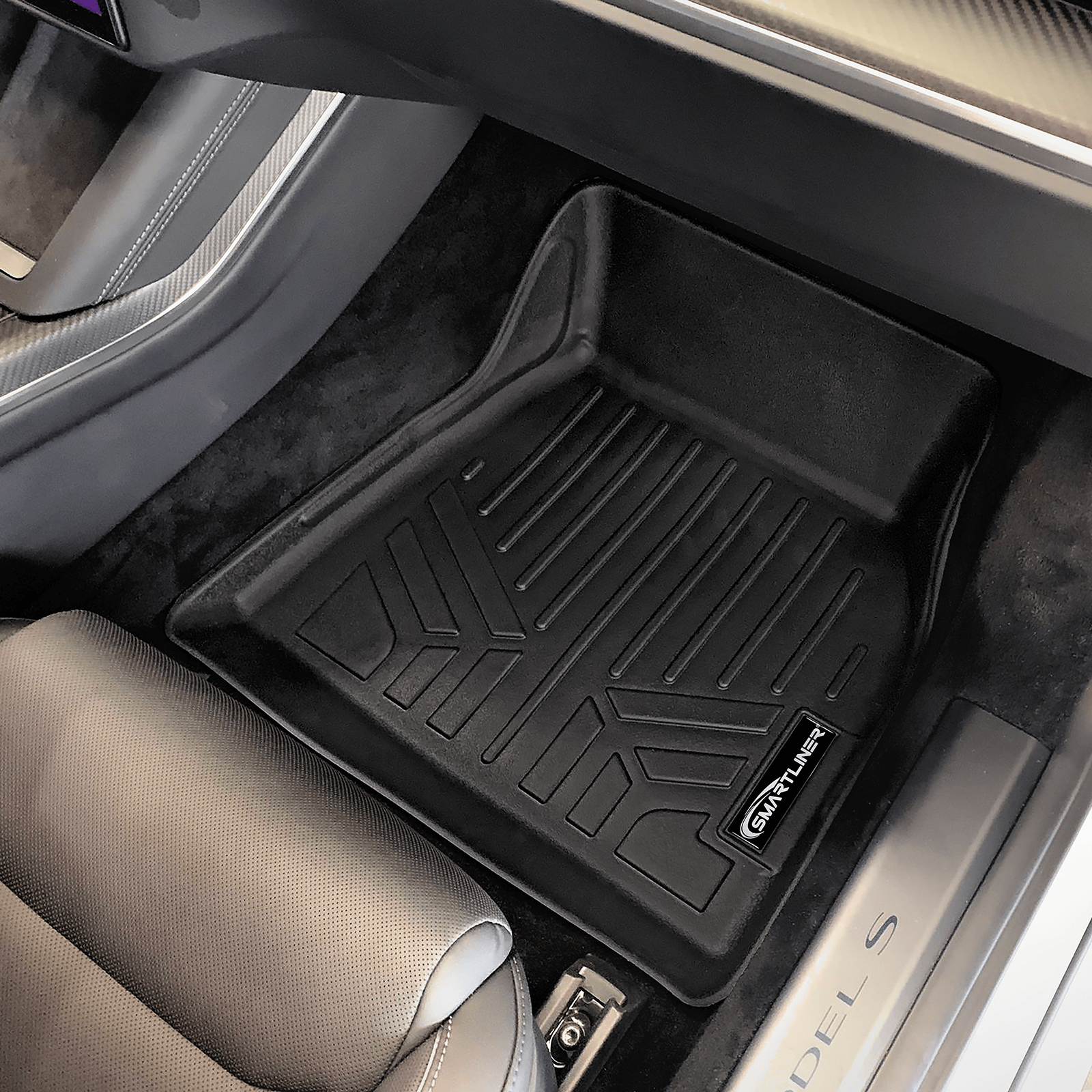 SMARTLINER Custom Fit Floor Liners For 2020-2023 Tesla Model S