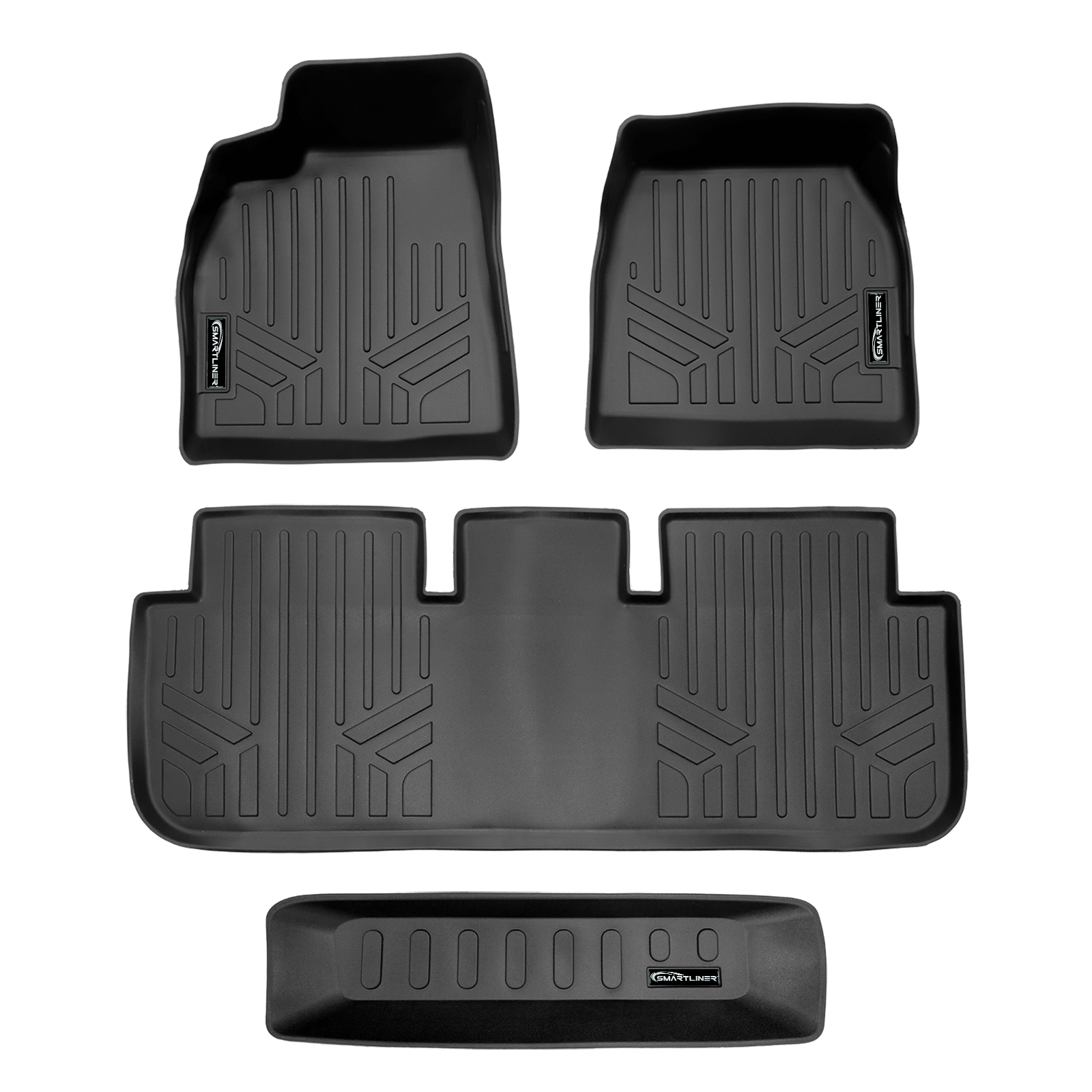 SMARTLINER Custom Fit Floor Liners For 2020-2023 Tesla Model S