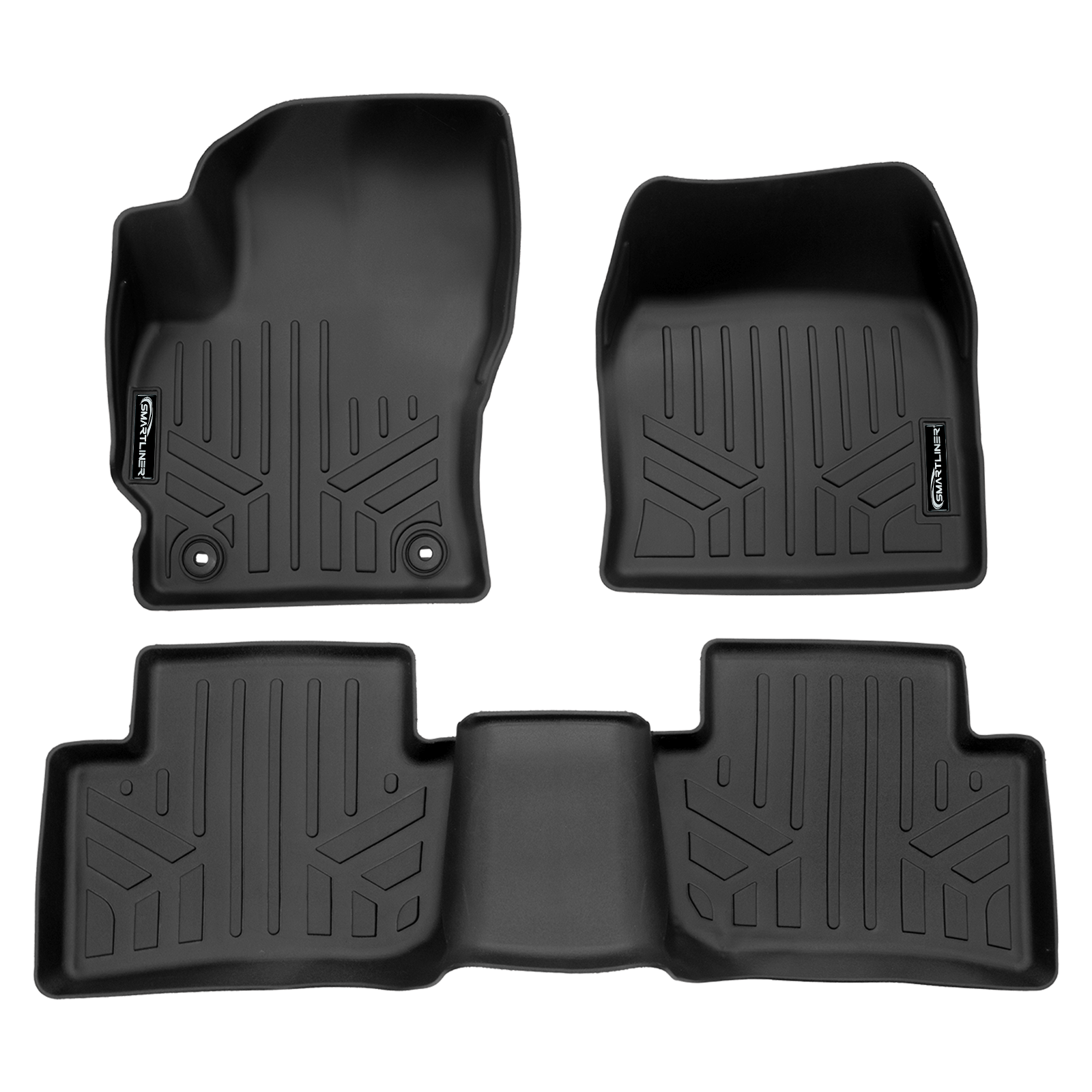 SMARTLINER Custom Fit Floor Liners For 2022-2025 Toyota Corolla Cross (Fits AWD)