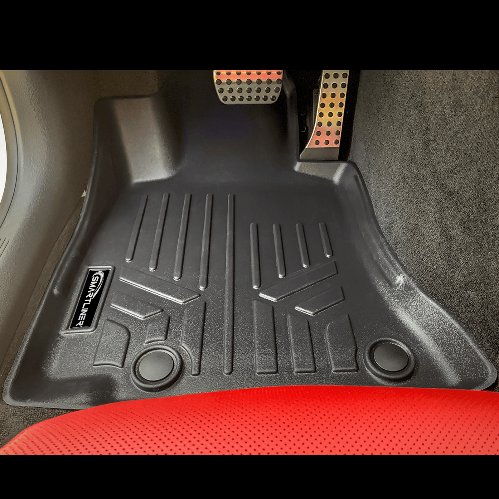 SMARTLINER Custom Fit Floor Liners For 2022-2024 Mercedes Benz C-Class (Sedan Models Only)