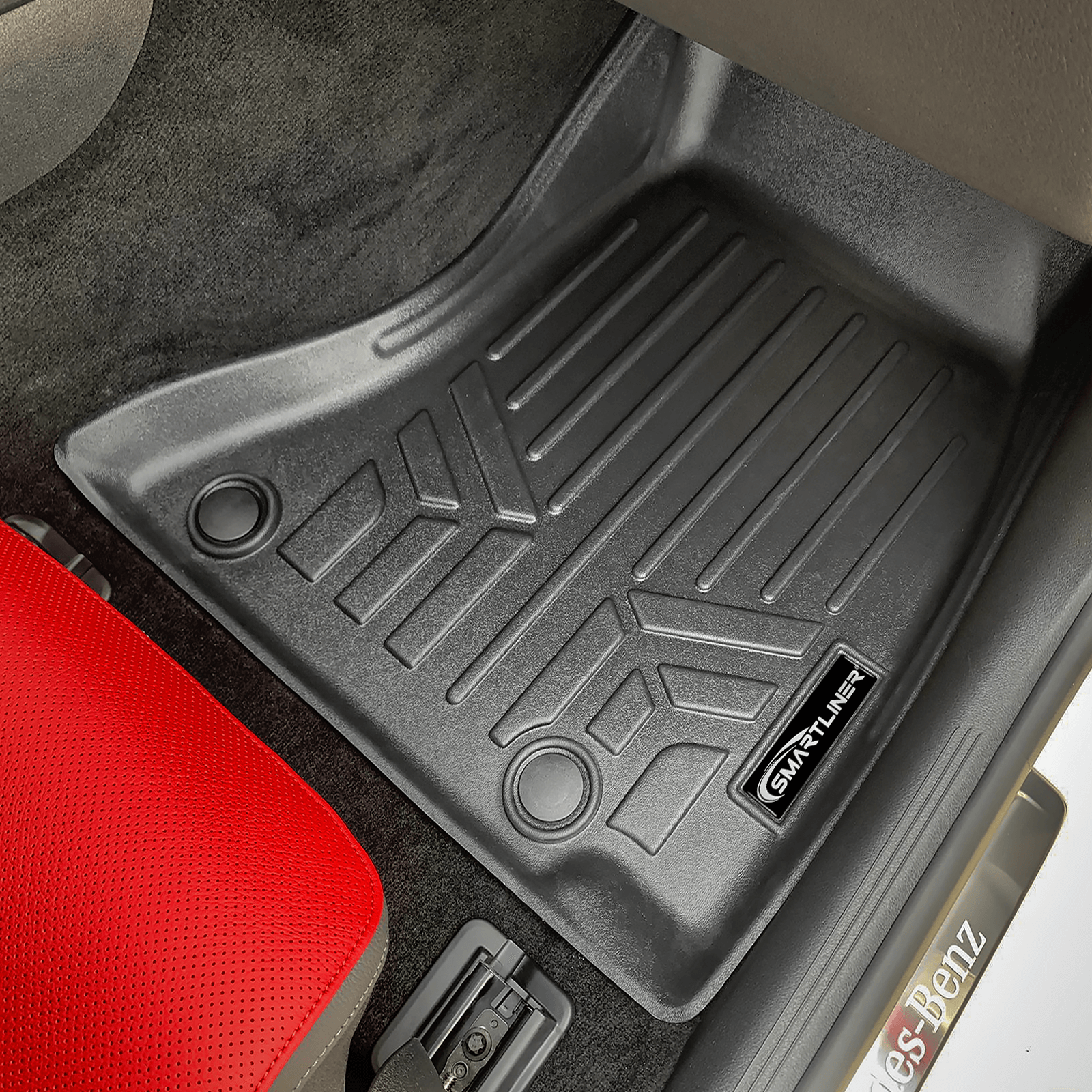 SMARTLINER Custom Fit Floor Liners For 2022-2024 Mercedes Benz C-Class (Sedan Models Only)