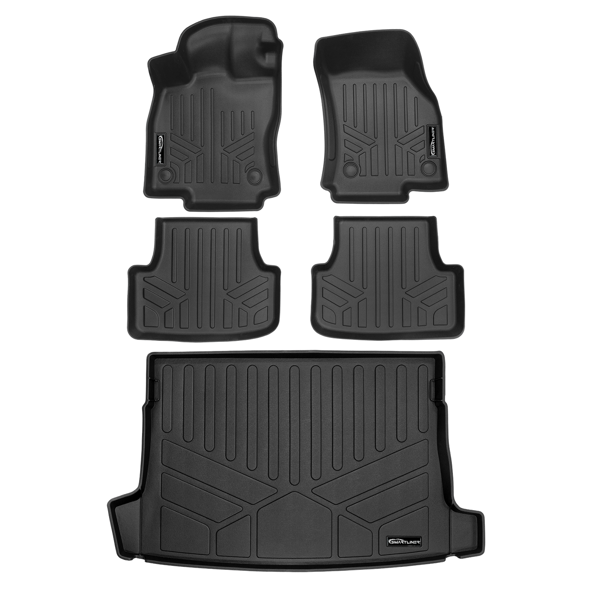 SMARTLINER 2 Row Floor & Cargo Liner Set For 2022-2025 Volkswagen Golf R/GTI