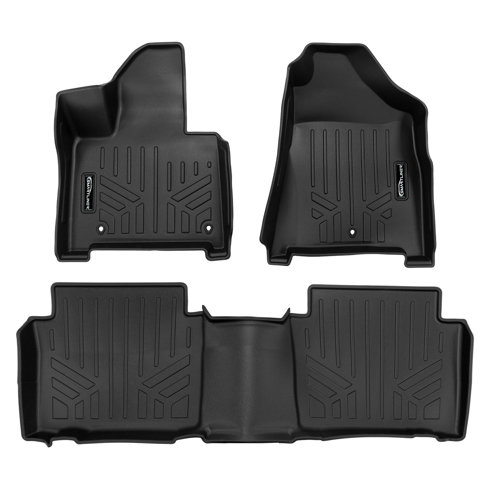 SMARTLINER Custom Fit Floor Liners For 2024 - 2025 Hyundai Santa Fe Hybrid