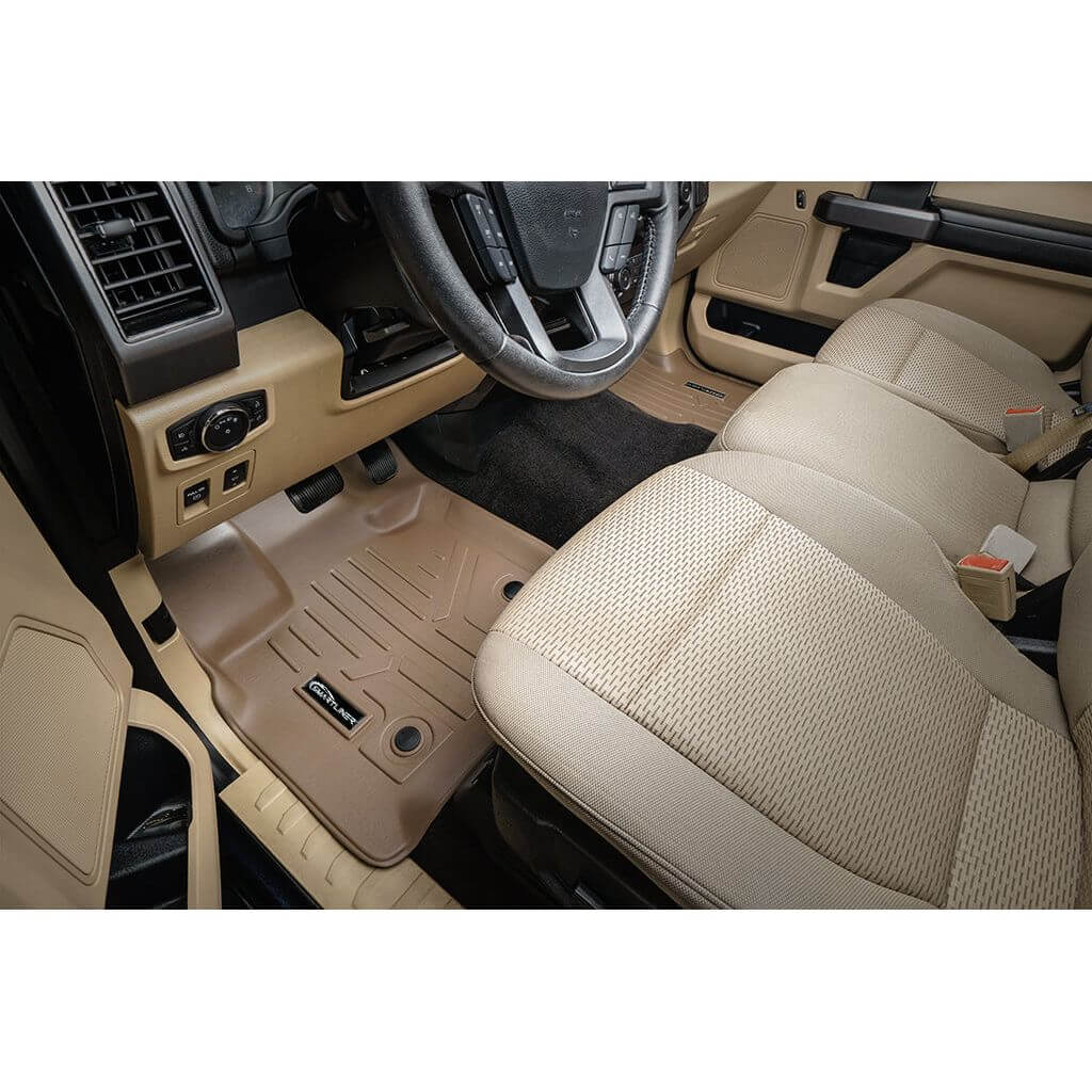 SMARTLINER Custom Fit Floor Liners For 2015-2024 Ford F-150 SuperCab with 1st Row Bench Seat