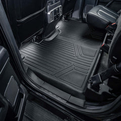 SMARTLINER Smart Coverage™ Custom Fit Floor Liners For 2015-2024 Ford F-150 SuperCrew Cab with 1st Row Bucket Seats