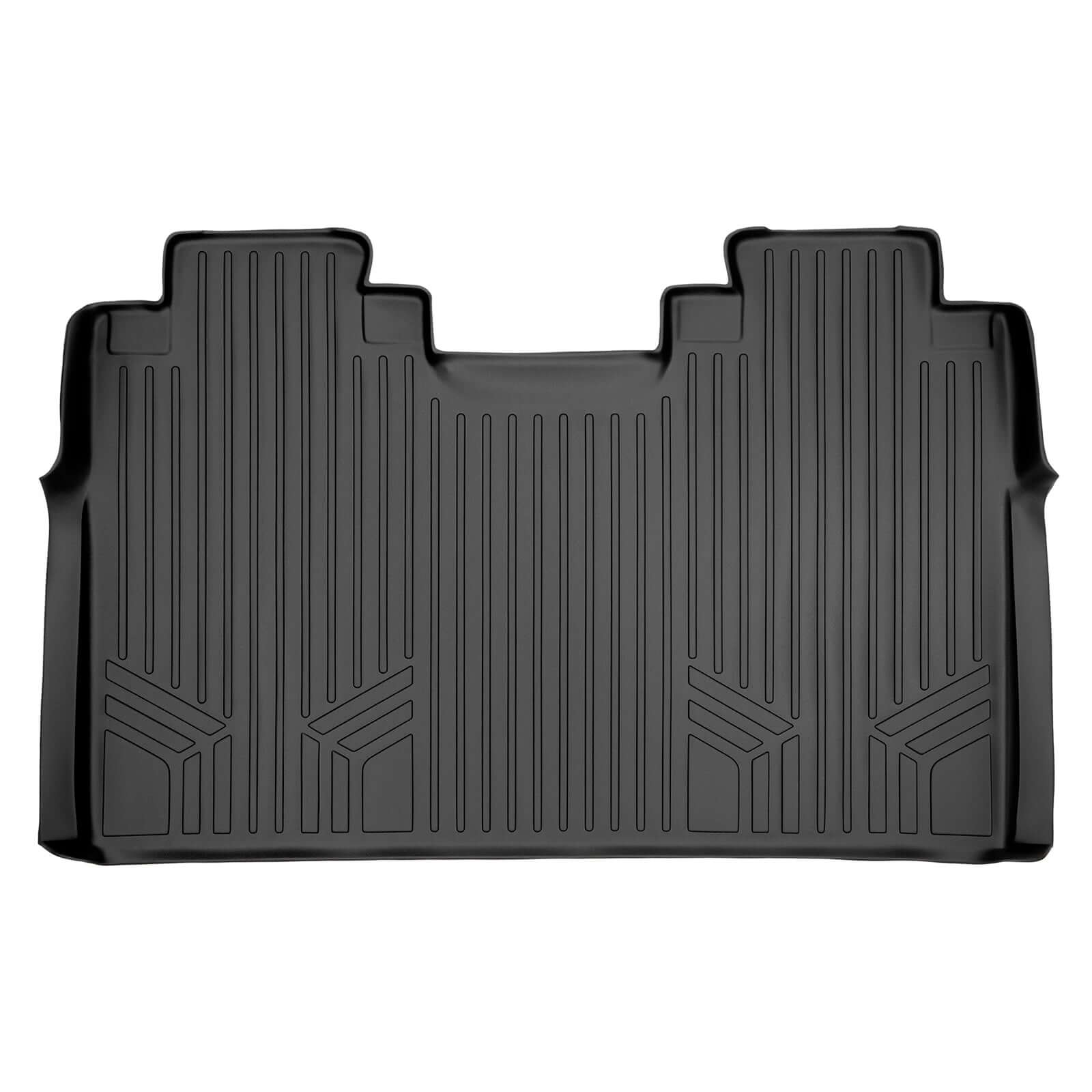 SMARTLINER Custom Fit Floor Liners For 2017-2024 Ford F-250|F-350 Super Crew Cab with 1st Row Bench Seat with Over The Hump Coverage and no 2nd Row Under Seat Storage