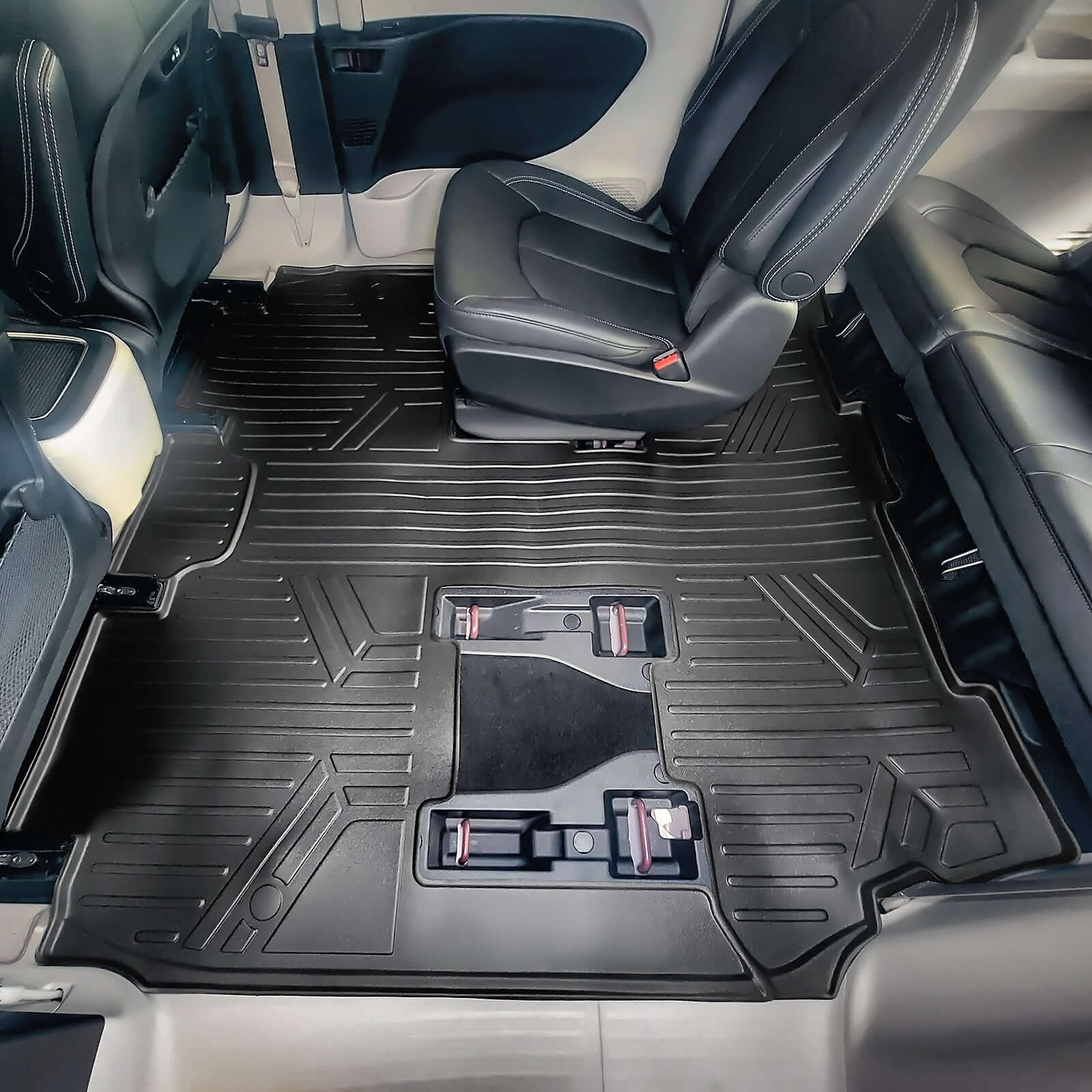 SMARTLINER Custom Fit Floor Liners For 2021-2025 Chrysler Pacifica Limited Hybrid | Pacifica Plug-In Hybrid