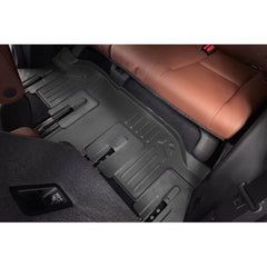 Smart Trim™ Custom Fit Floor Liners For 2019-2025 Subaru Ascent with 2nd Row Bucket Seats and With Subwoofer in the Cargo Area