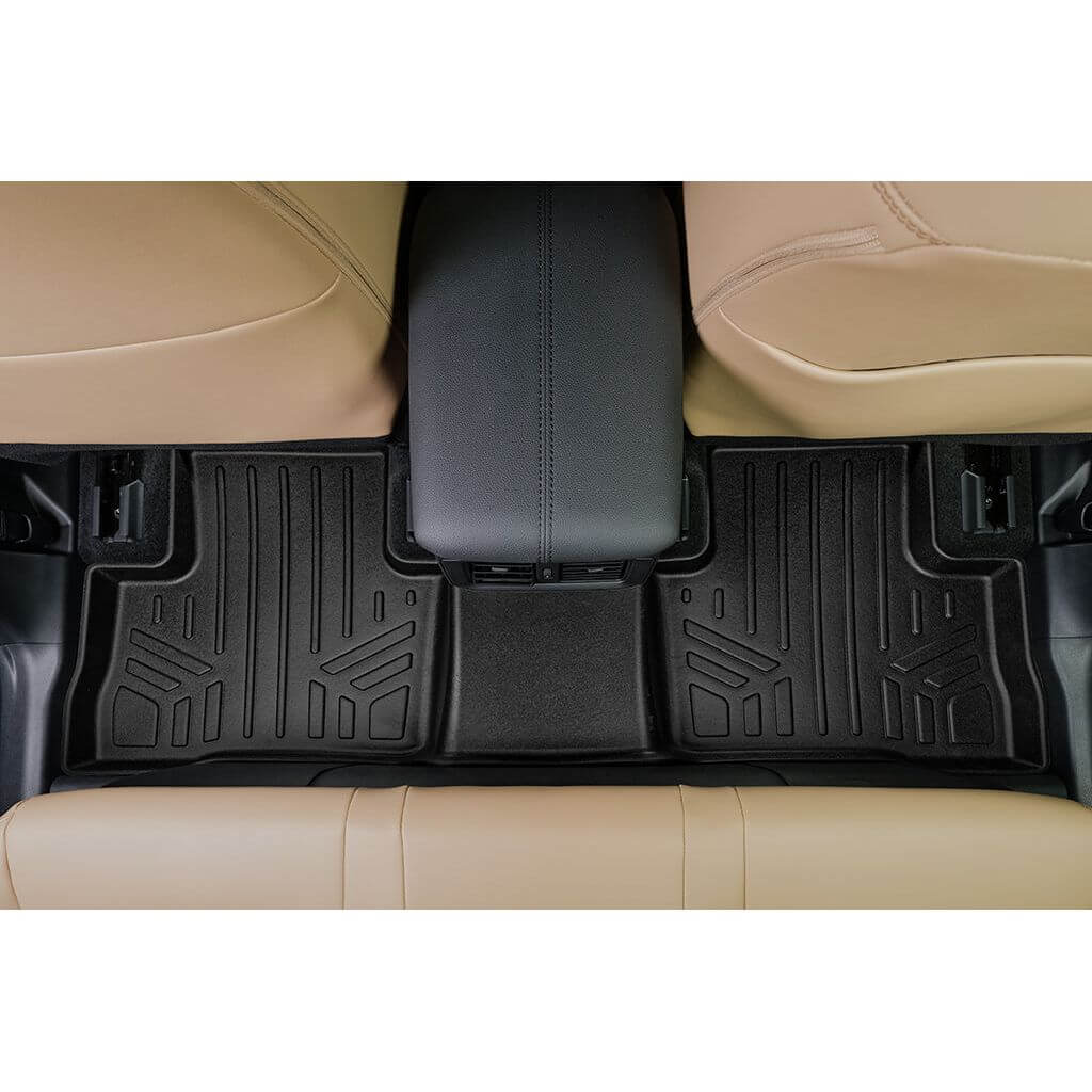 SMARTLINER Custom Fit Floor Liners For 2021-2024 Toyota RAV4 Prime (With Subwoofer in Cargo Area)